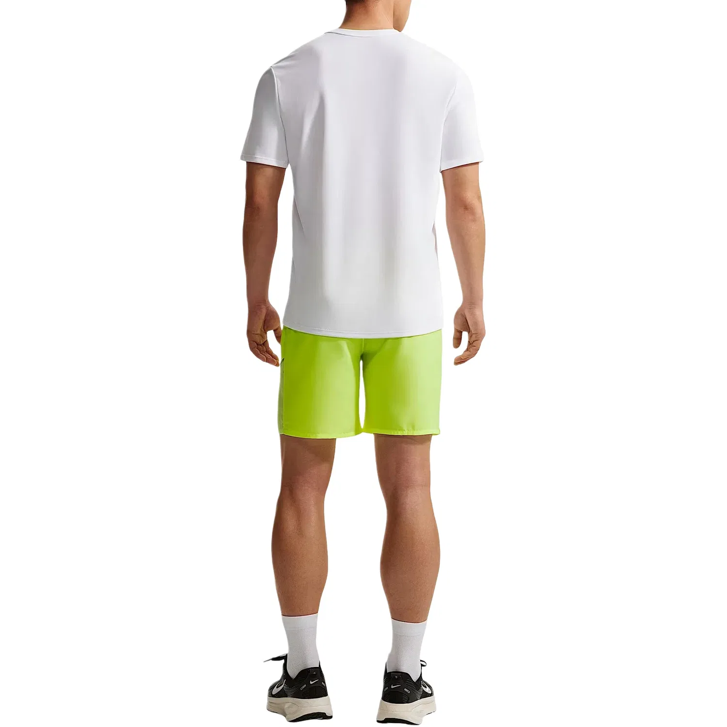 Мужская футболка Nike Miler Dri-FIT UV Protection, белый — фото 4