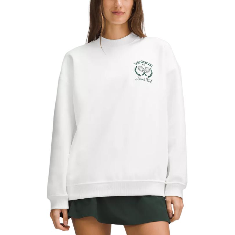 

Толстовка Heavyweight для женщин Lululemon, белый/canary зеленый/firecracker/белый/alot/fckr