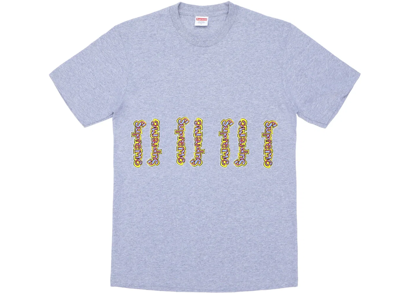 Мужская футболка с принтом Gonz Logo Supreme, Heather Grey