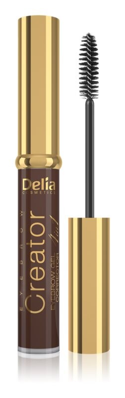 

Гель для бровей 4в1 Delia Cosmetics Creator, оттенок Brown 7 мл