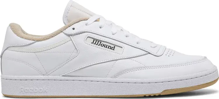 

Кроссовки jjjjound x club c 85 'white gum' Reebok, белый