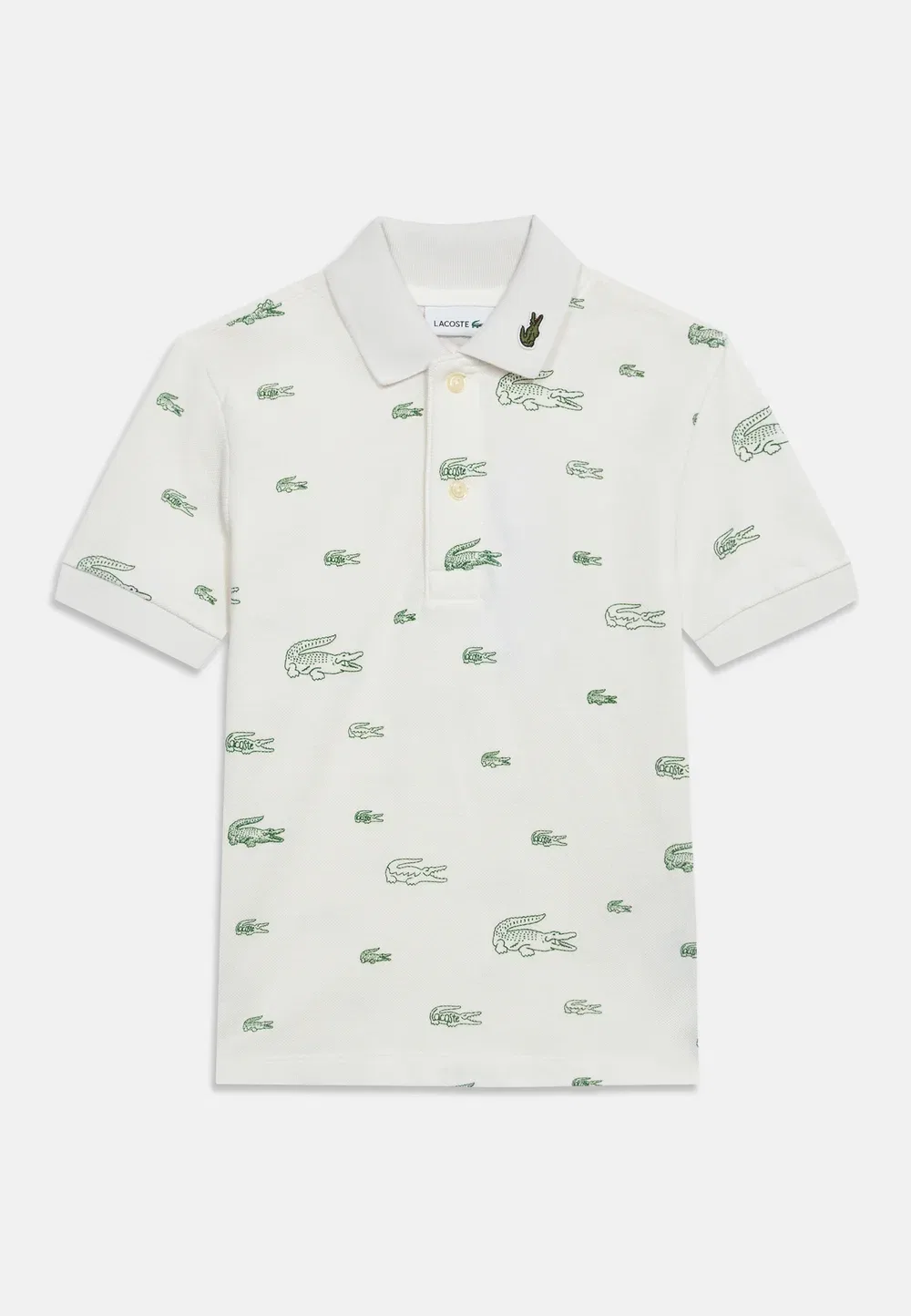 Рубашка-Поло Line Crocs Lacoste, Farine — фото 3