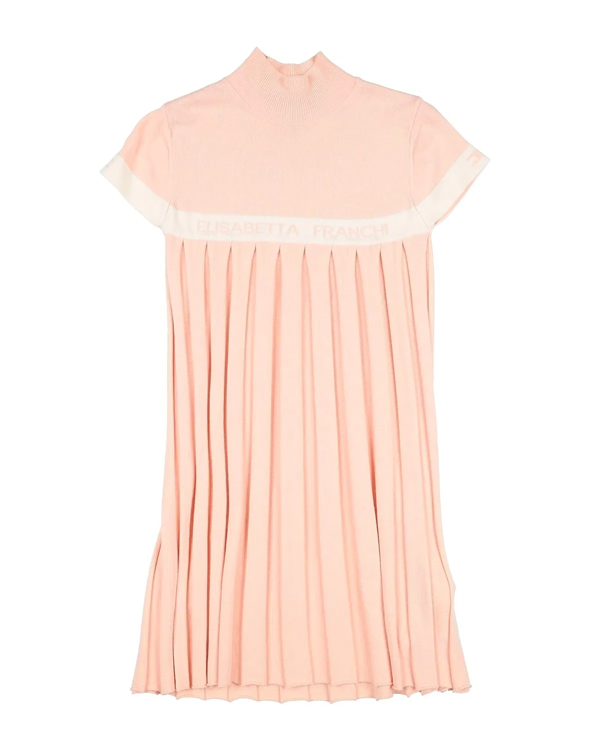 Детское платье для девочек с принтом La Mia Bambina Elisabetta Franchi, Light Pink
