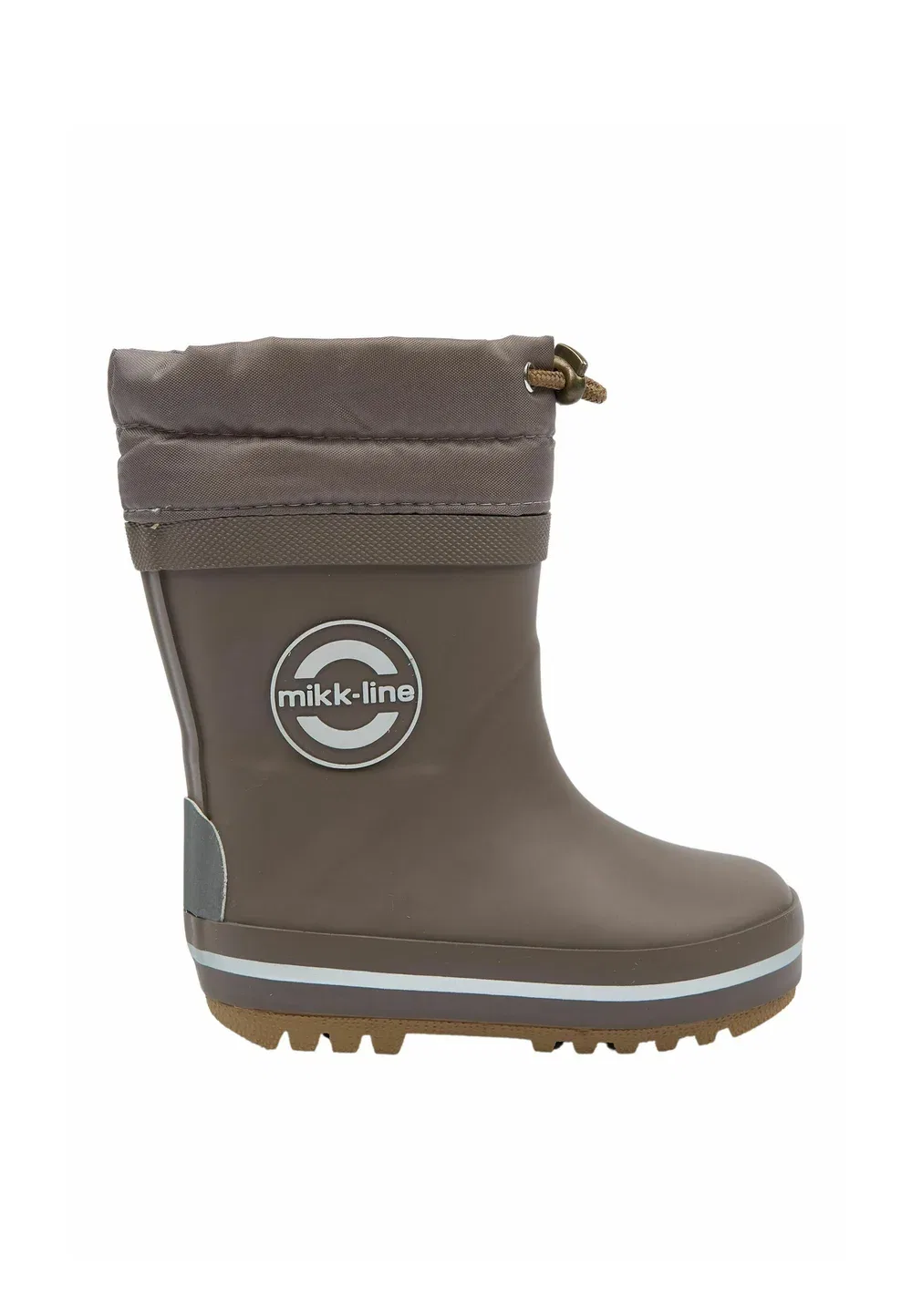 Зимние резиновые сапоги унисекс - резиновые сапоги Mikk-Line, Dark Brown