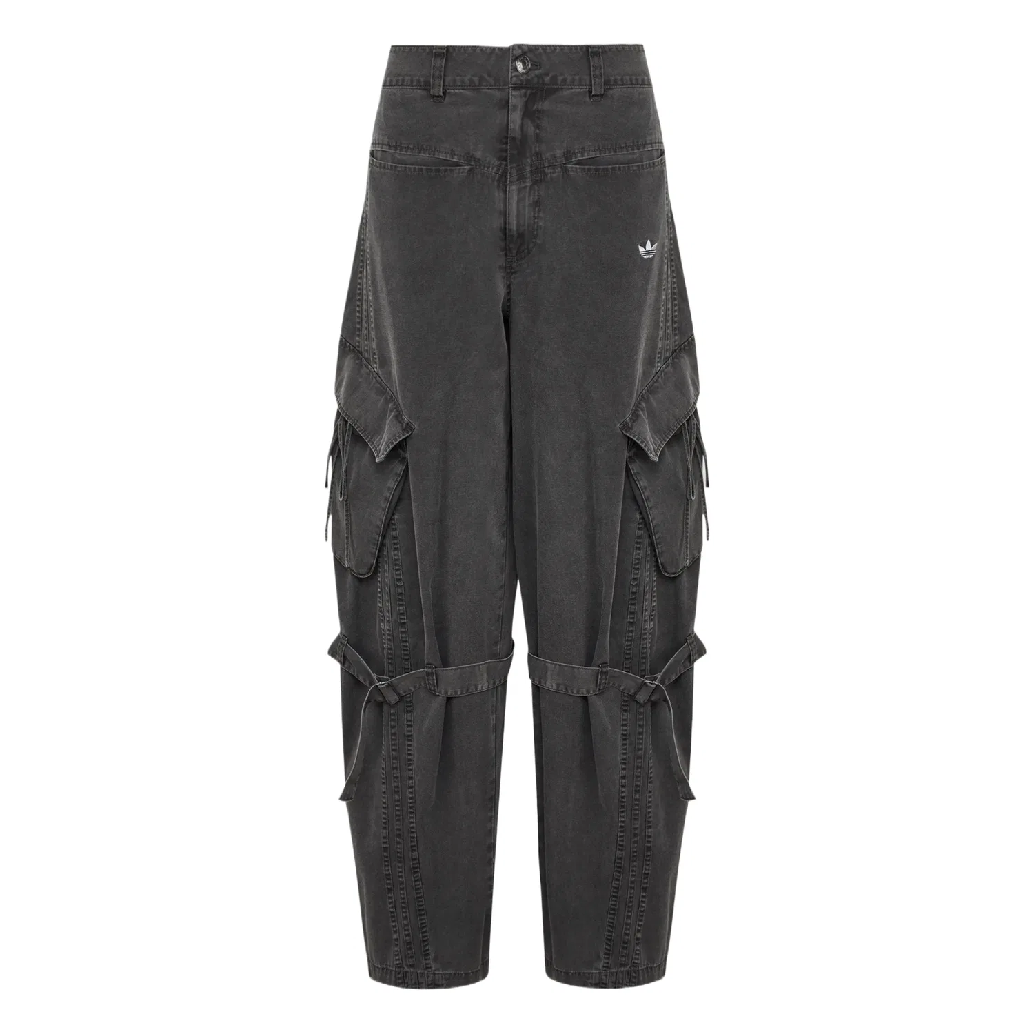 Женские брюки повседневные прямого кроя Stone Gray Adidas Originals, Stone Gray