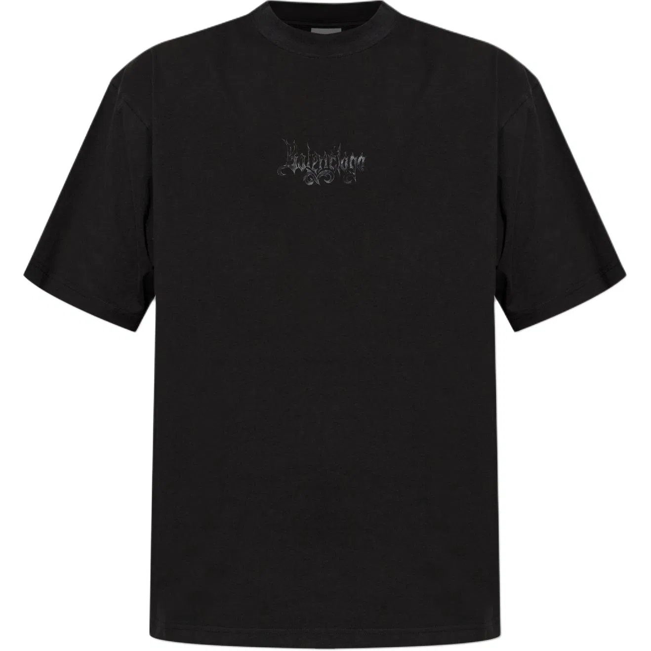 Мужская футболка с круглым вырезом Balenciaga, Black