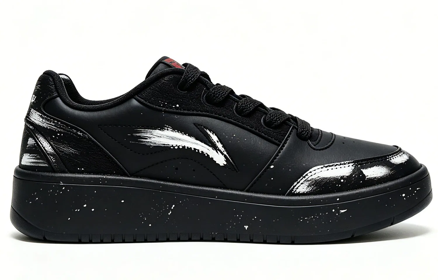 Кроссовки скейтбордические с принтом Li-Ning Sycee V3 черно-белые — фото 3
