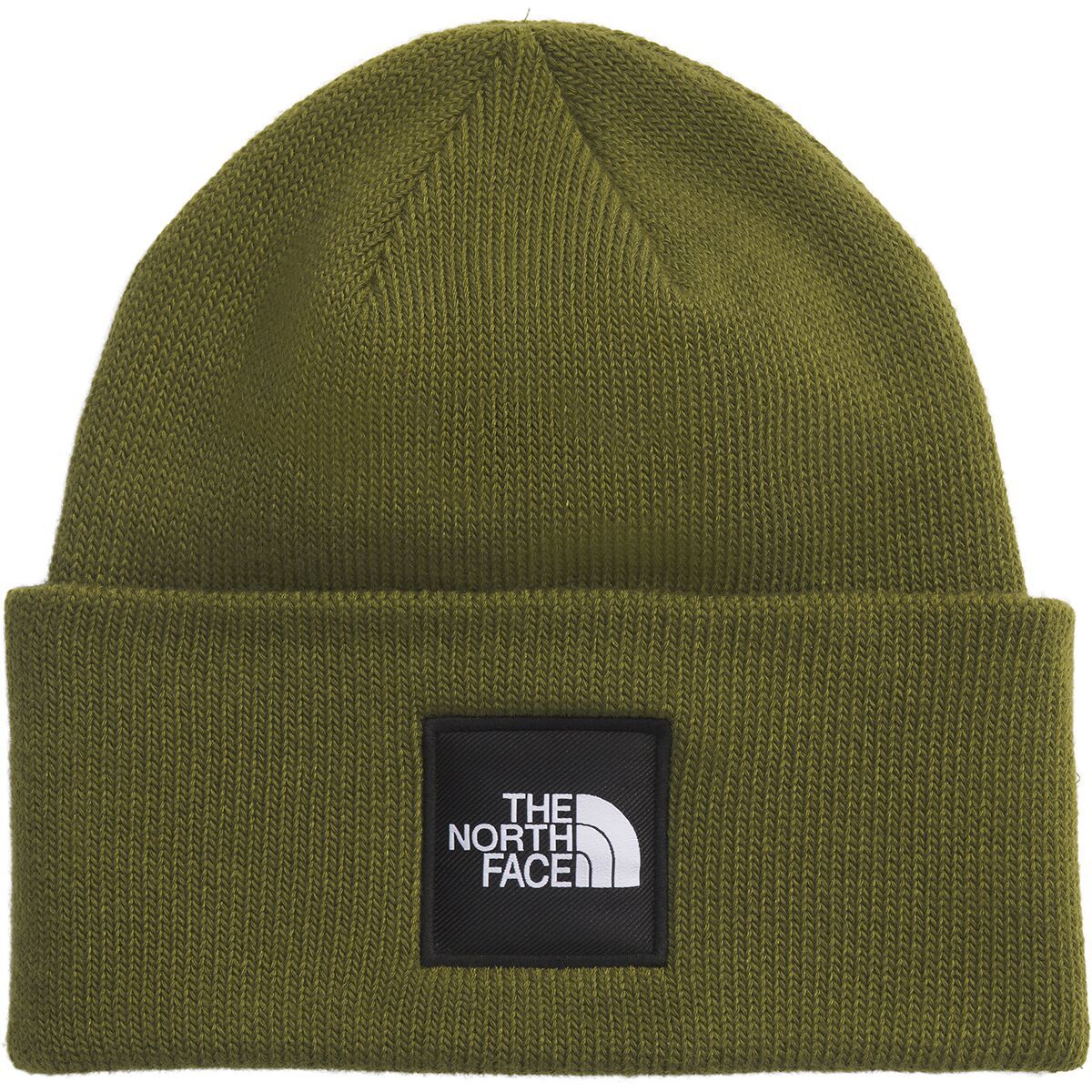 

Большая коробчатая шапка Big Box Beanie The North Face, зеленый