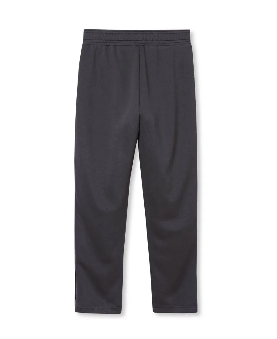 Спортивные брюки из трикотажа с боковыми молниями Lands' End, Dark Gray — фото 2