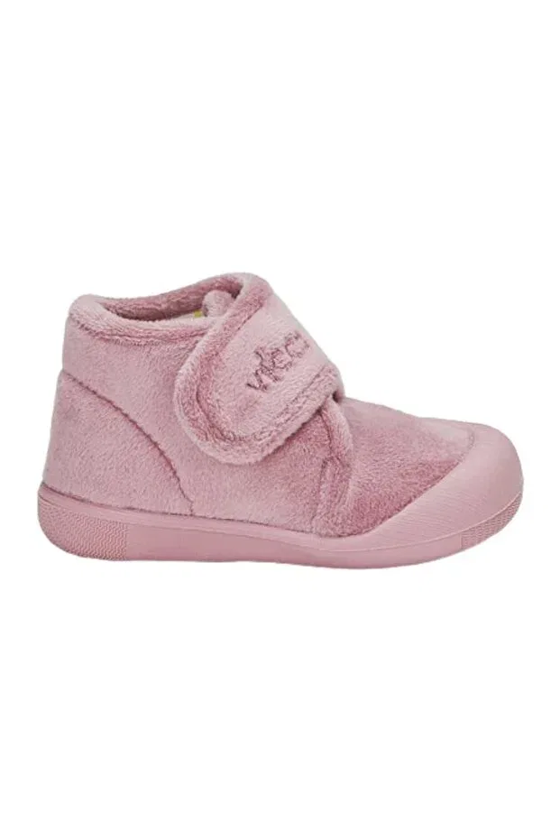 Детские тапочки для девочек с принтом First Step Nursery/Kindergarten Slippers Vicco, Colored — фото 2
