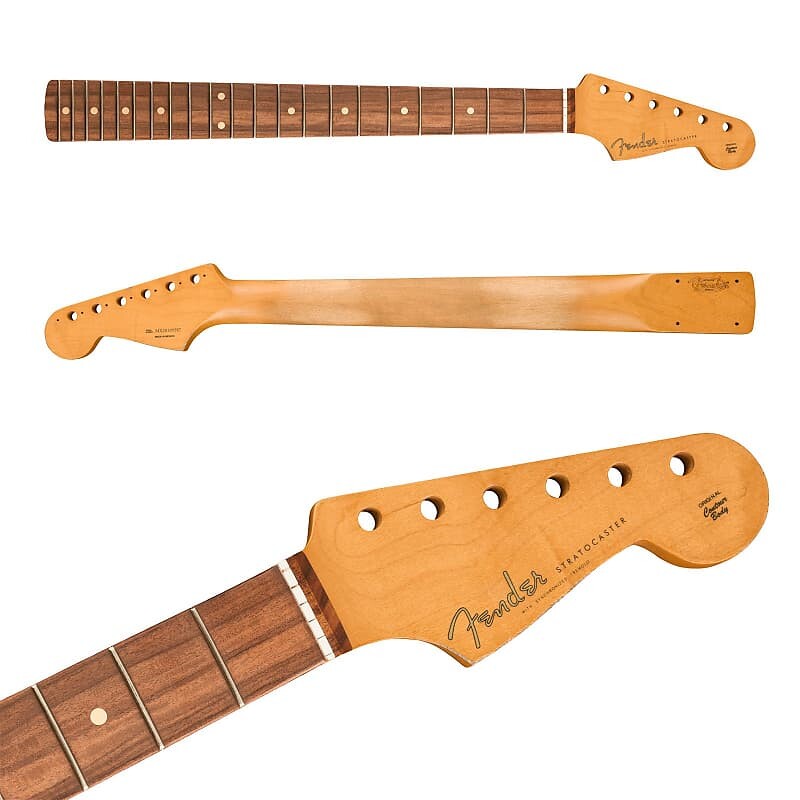 

Гриф Fender Road Worn 60's Stratocaster, 21 лад, Pau Ferro C Shape 0999833921 Stratocaster Neck