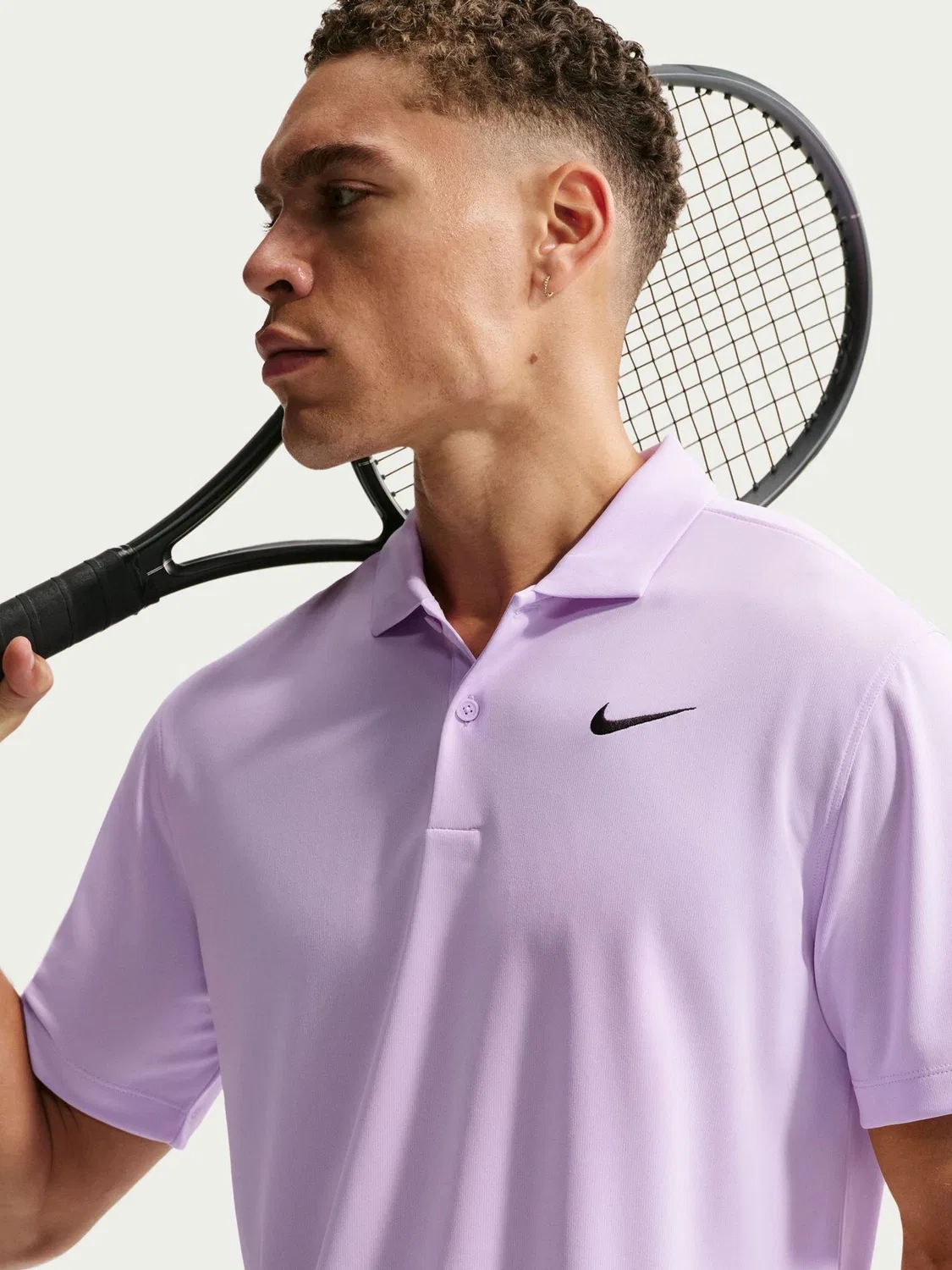 Поло теннисное Nike Court, фиолетовый
