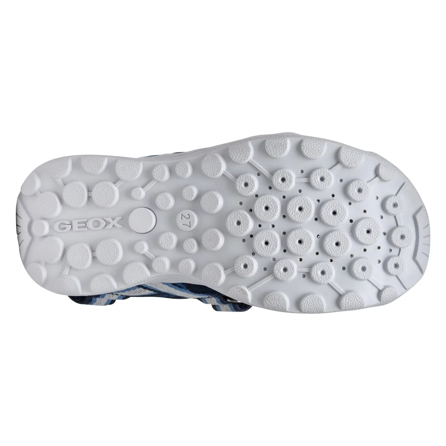 Детские треккинговые сандалии с защитой носка Geox, Navy/Blue — фото 4