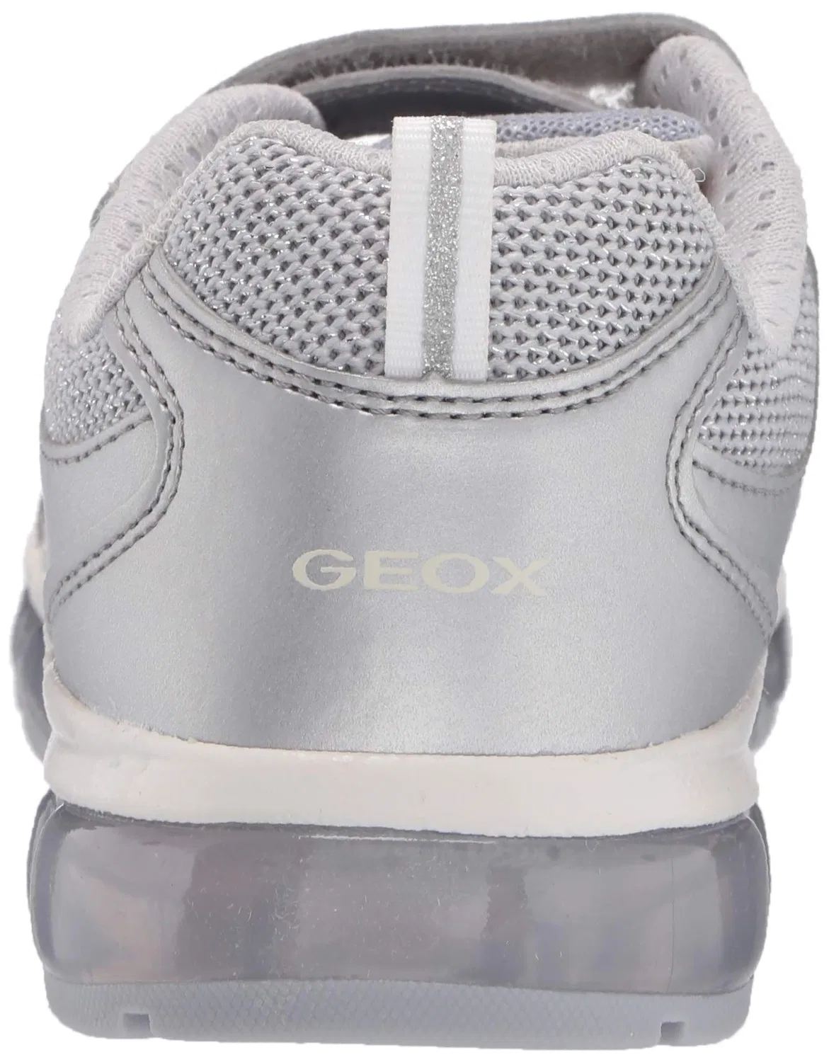 Детские кроссовки для девочек со светодиодами Geox, Silver Silver — фото 3