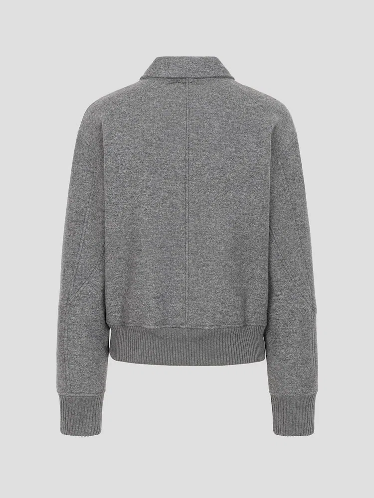 Куртка Le Bomber Feltro JACQUEMUS, Grey — фото 2