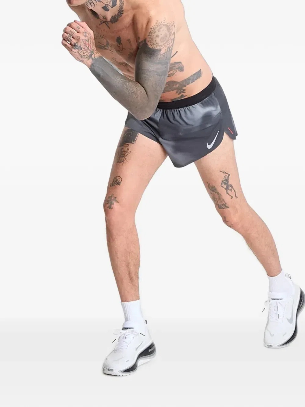 Шорты AeroSwift ri-FIT AV Nike, серый — фото 2