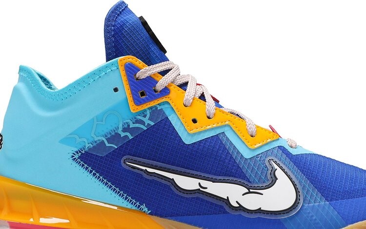 Кроссовки Nike Xbox x Space Jam x LeBron 18 Low 'Wile E. x Roadrunner' Special Box, многоцветный — фото 3