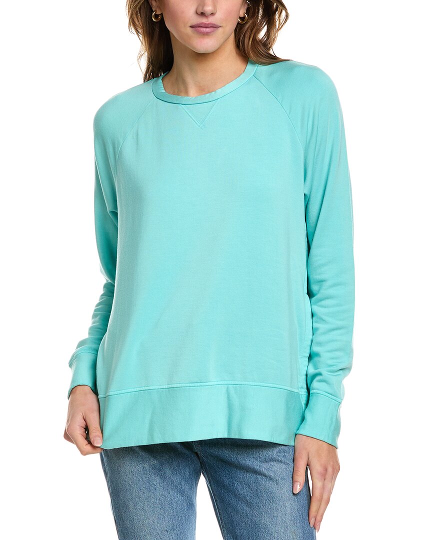 

Свитшот Stateside Softest Fleece Raglan с боковыми разрезами, зеленый