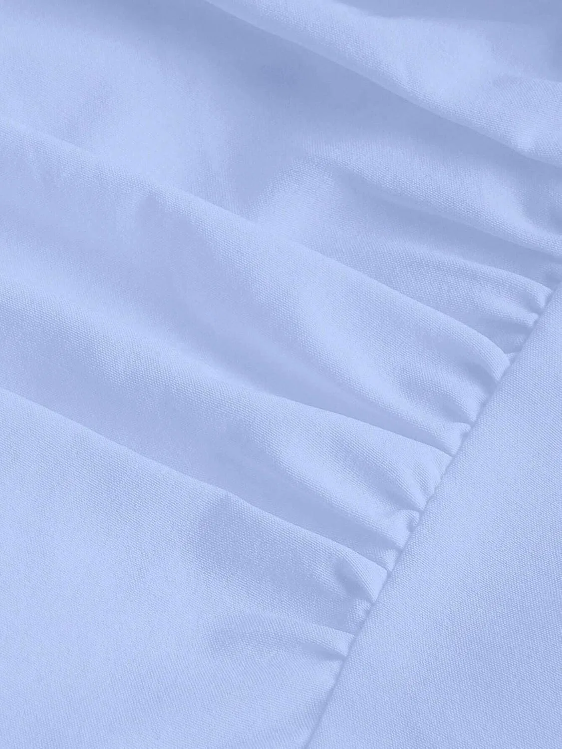 Женское повседневное платье-комбинация с защипами Generic, Blue — фото 4