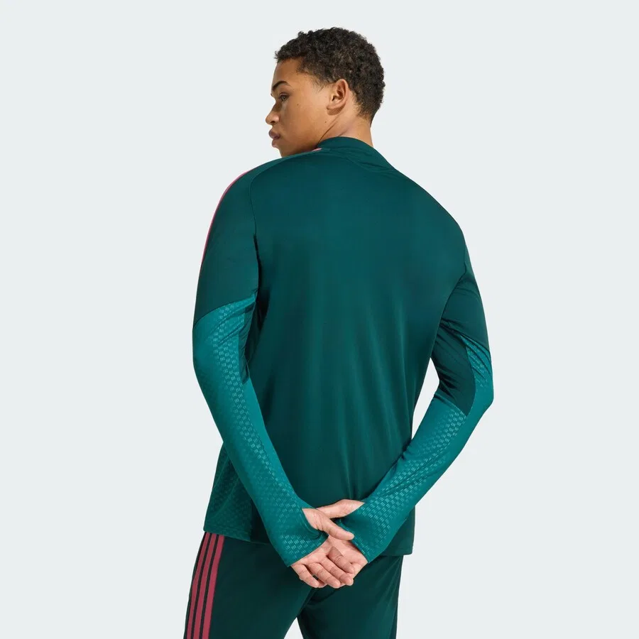 Футболка ADIDAS PERFORMANCE Performance Shirt 'Real Madrid 26/27 Tiro26 Competition' изумрудного и темно-зеленого цвета — фото 3