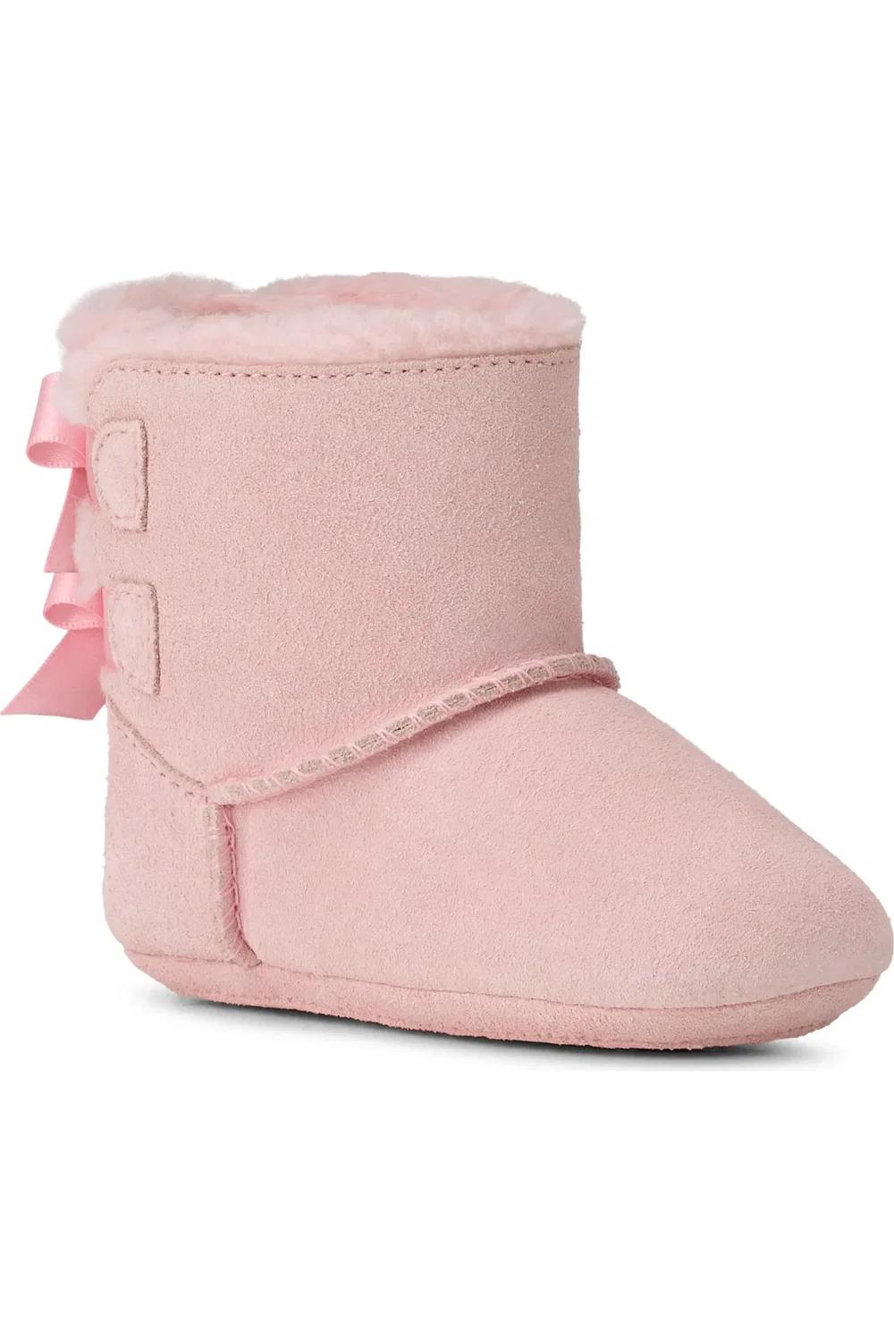 Детские ботинки водонепроницаемые с застежкой-липучкой Bailey Bow UGG, Ribbon Candy