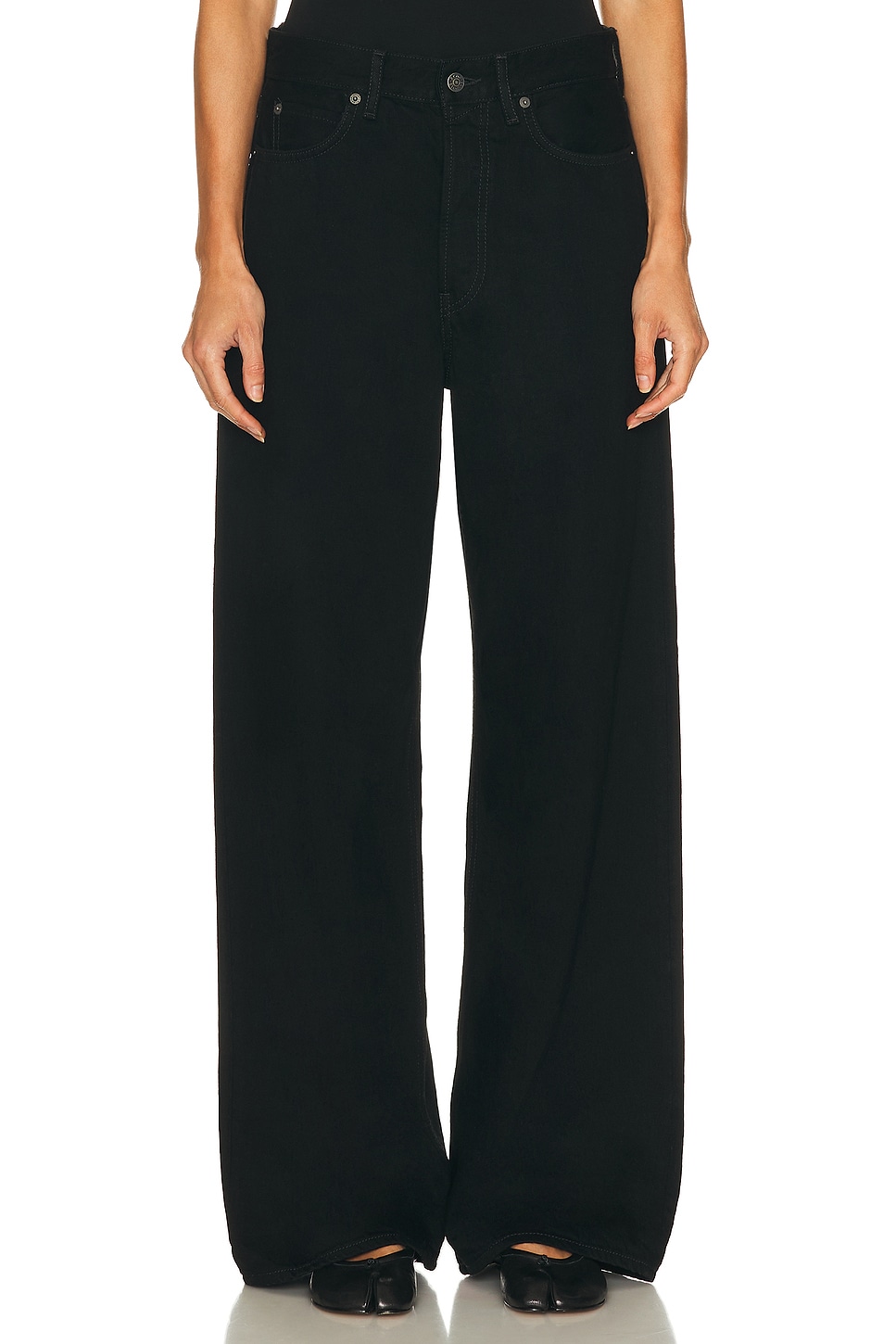 

1981 Широкие брюки Acne Studios, Black