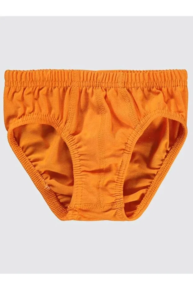 Детские трусы для мальчиков хлопковые комплект 2 шт Civil Boys, Saks-Orange — фото 2