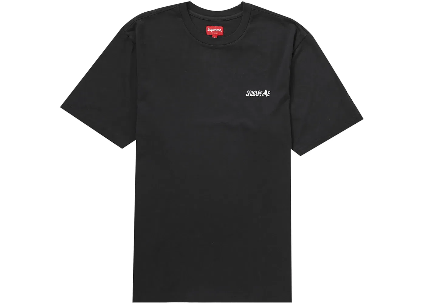 Мужская футболка с принтом Supreme Black