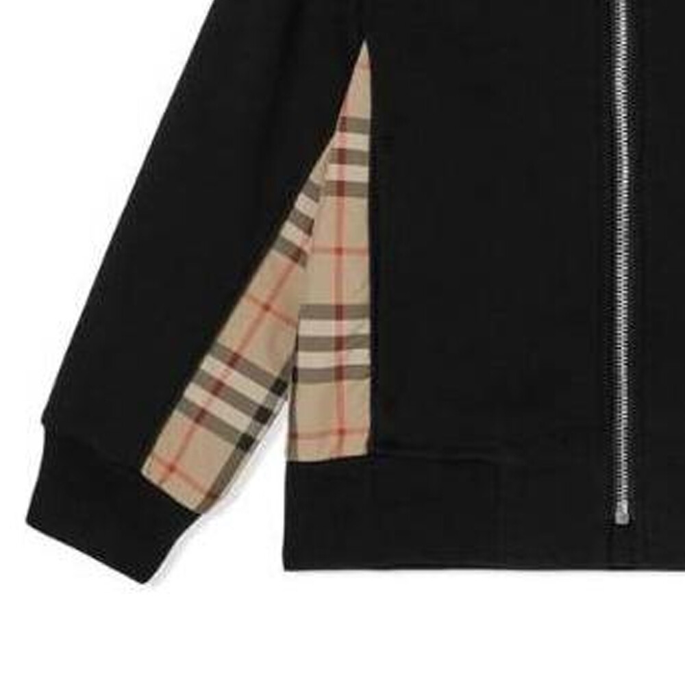 Детские худи и свитшоты Burberry, цвет Black — фото 3