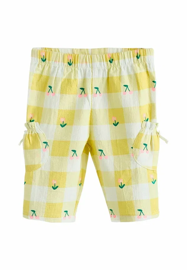 Комплект из топа и брюк с принтом Regular fit Next, Yellow Cherry, желтый — фото 3