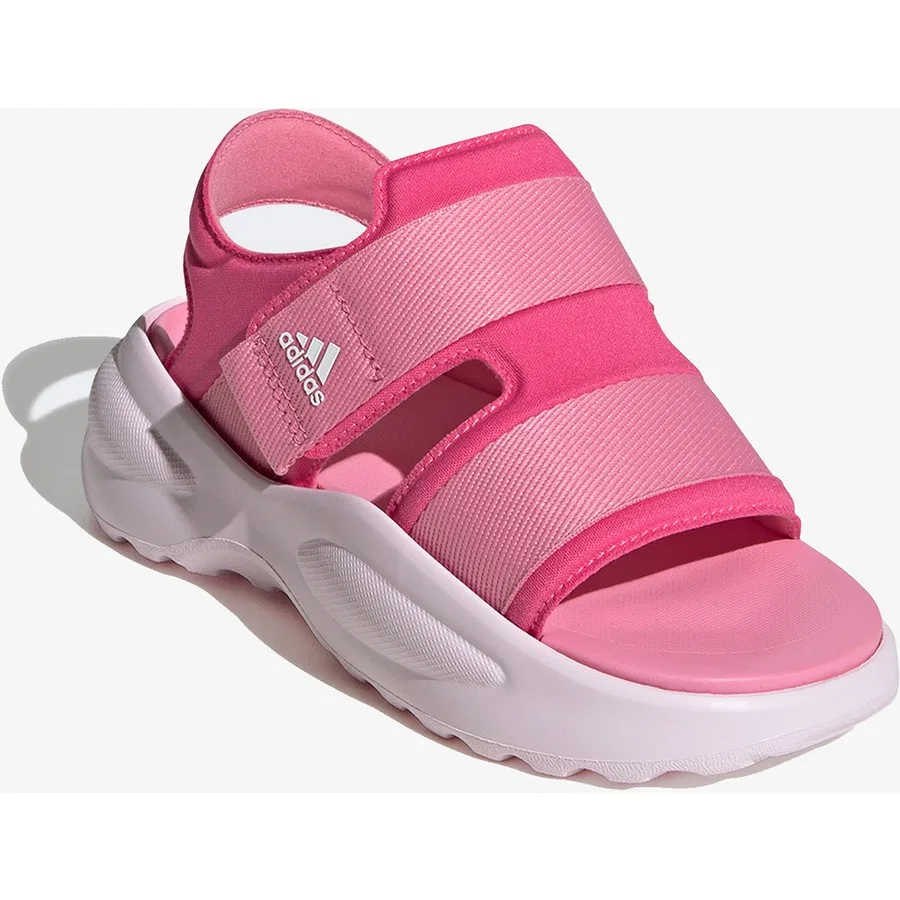 Сандалии детские с регулируемыми ремешками adidas Mehana, Розовый — фото 2
