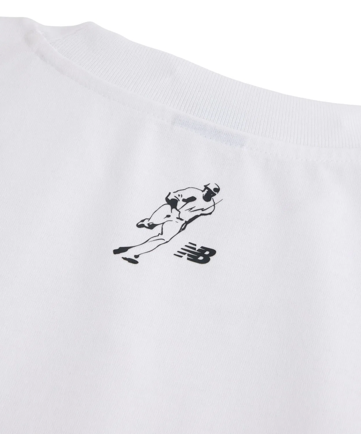 Детская футболка с принтом Always on Logo New Balance, Белый — фото 4