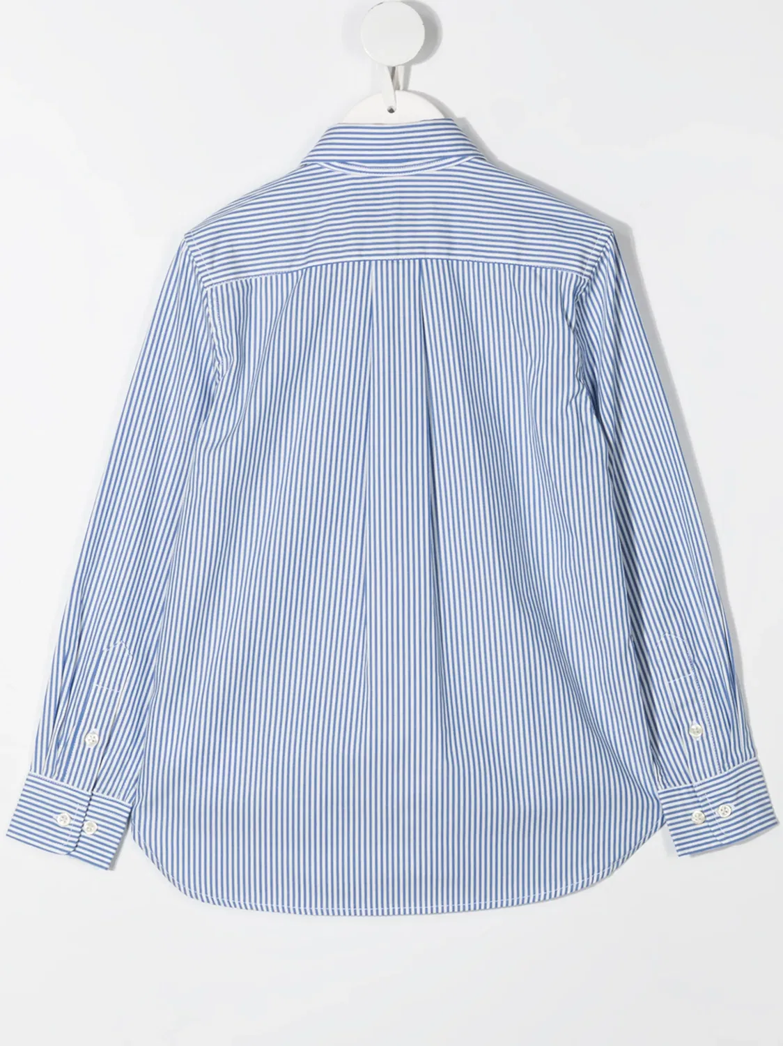 Polo Ralph Lauren Рубашка хлопковая синяя — фото 2