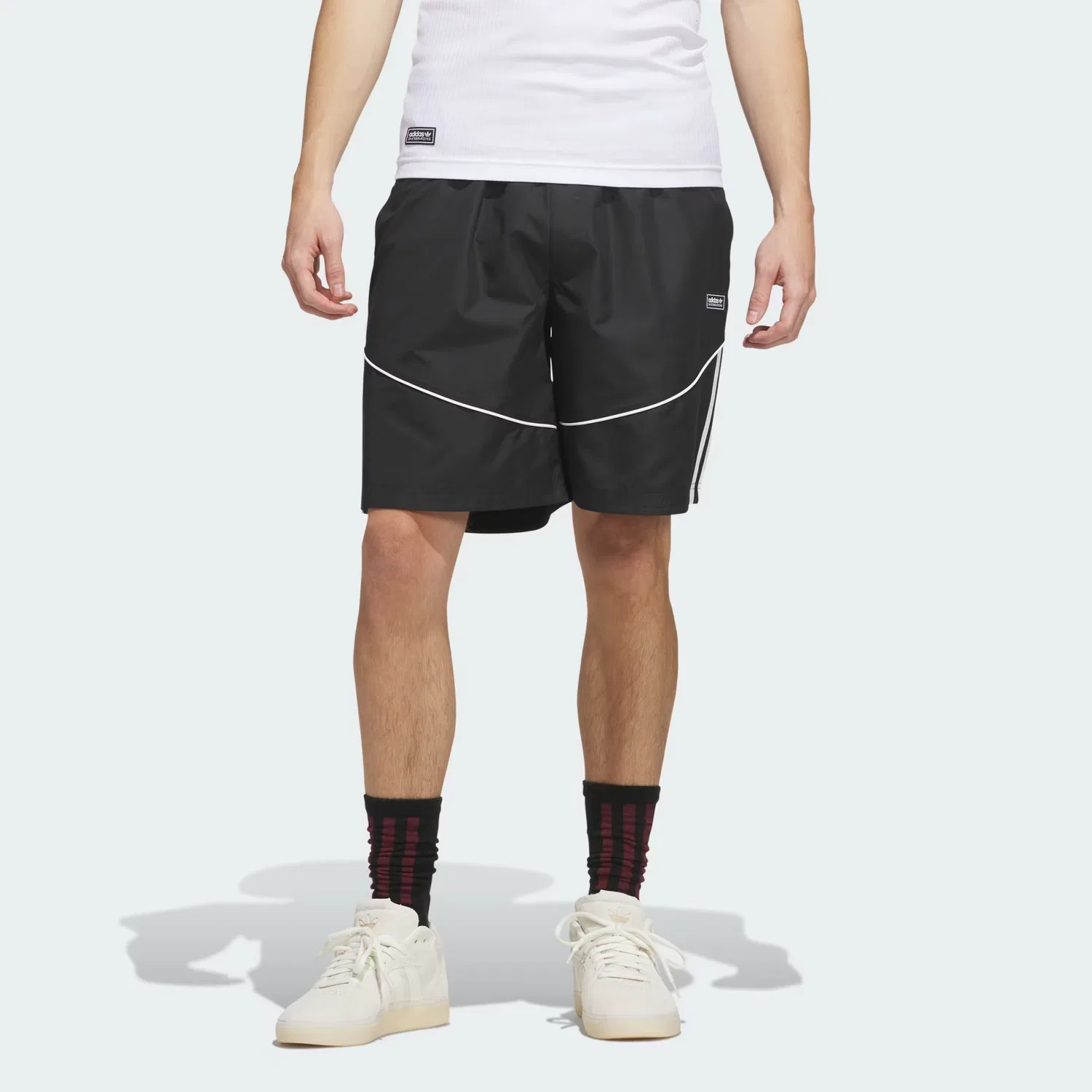 Шорты свободного кроя Offside Water Adidas Originals, черный — фото 3