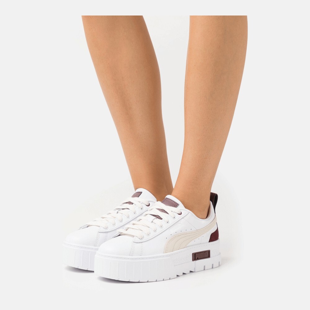 Кроссовки Puma Mayze Luxe , white/dusty plum