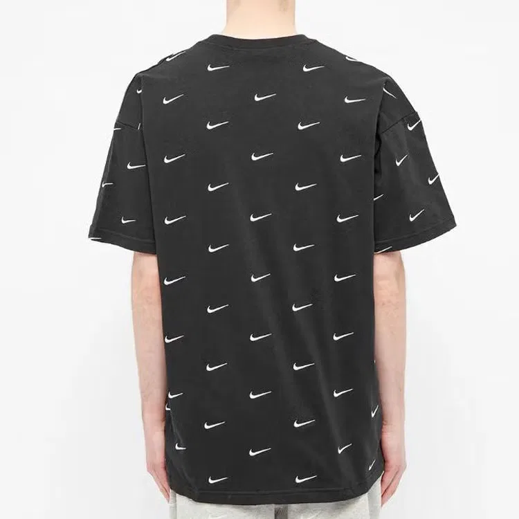 Футболка с принтом Swoosh Lab Nike, черный — фото 4