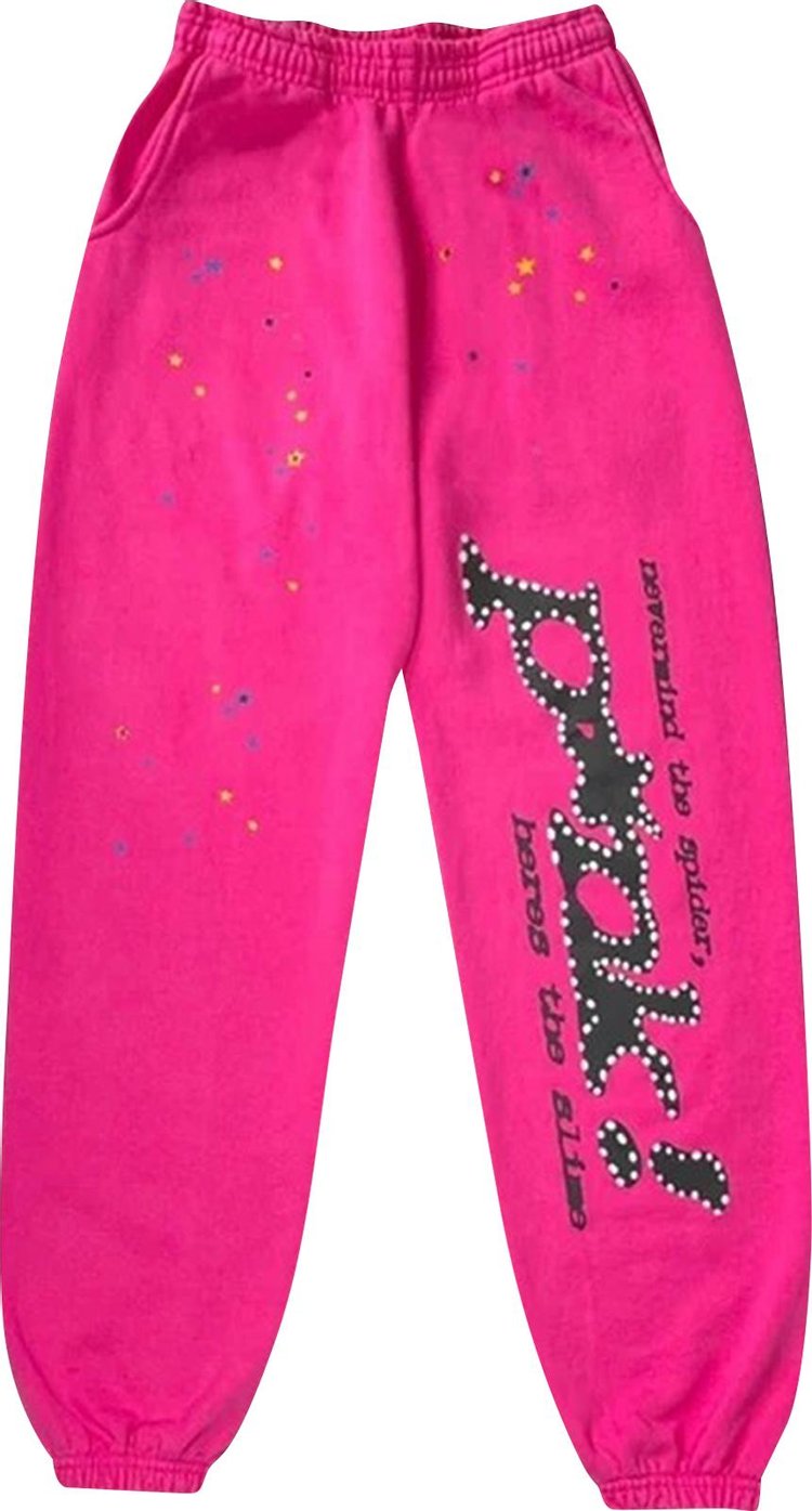 

Спортивные брюки Sp5der P*nk Sweatpants 'PInk', розовый