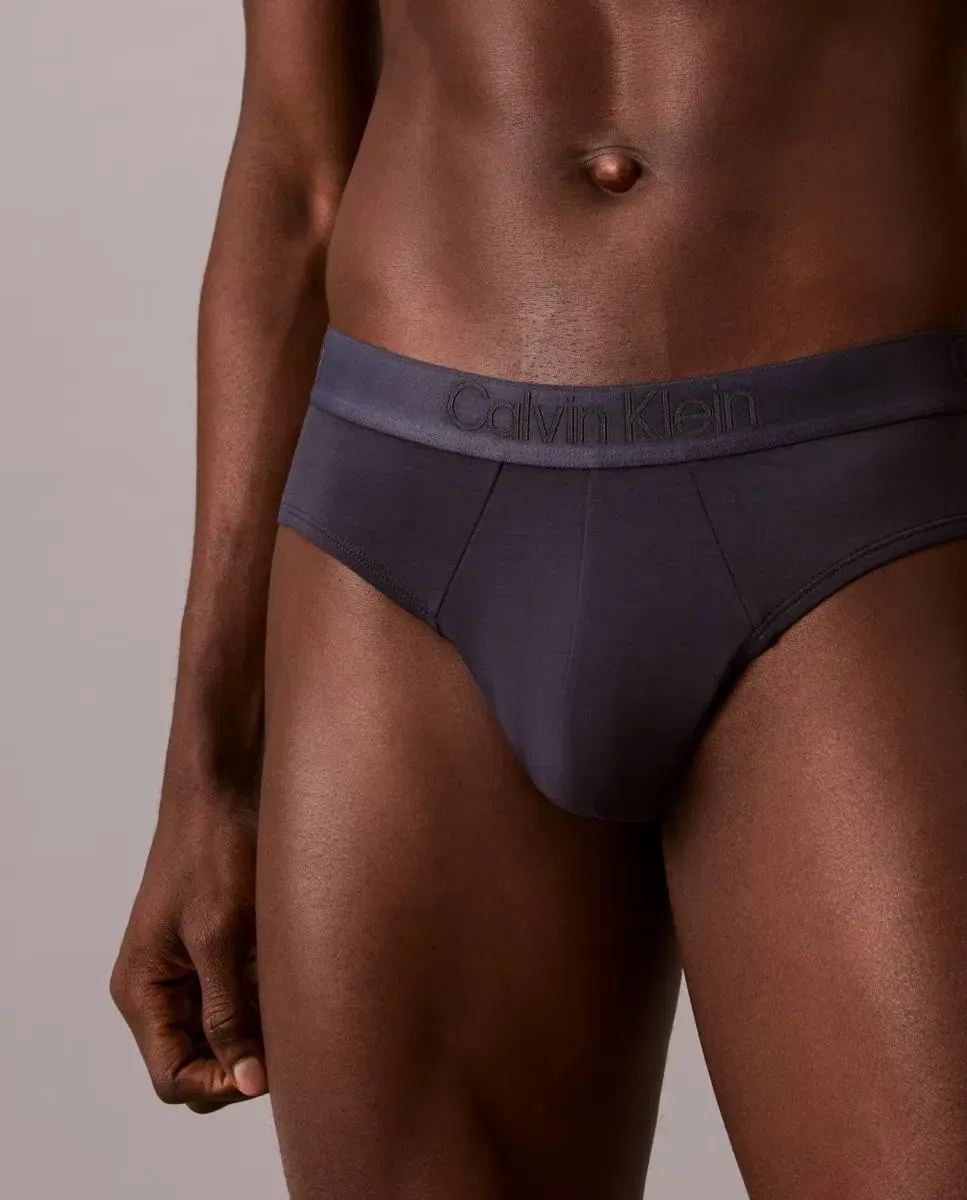 Мужской комплект трусов из 3 штук Calvin Klein, Multicolor — фото 4