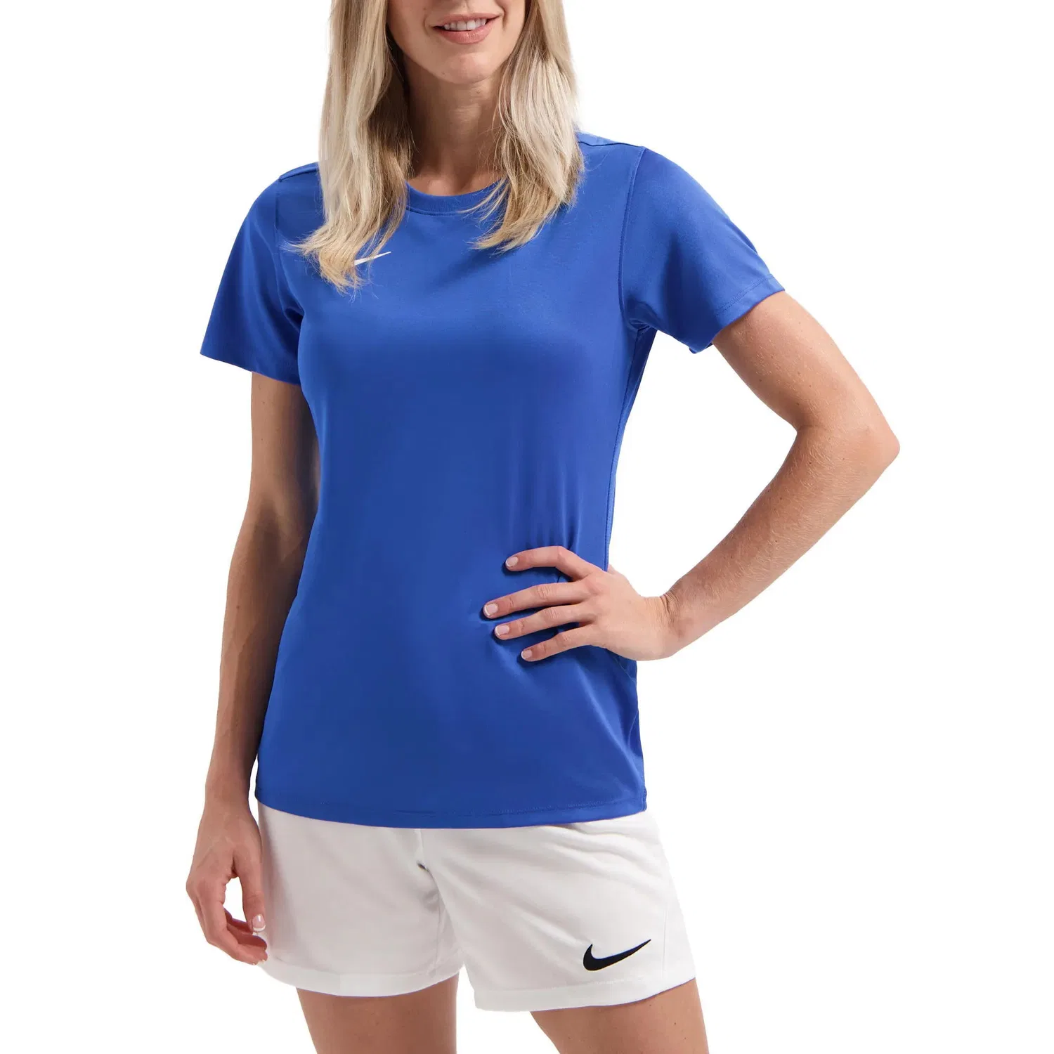 Женская футболка с коротким рукавом Park VII Nike, Konigsblau Weiss