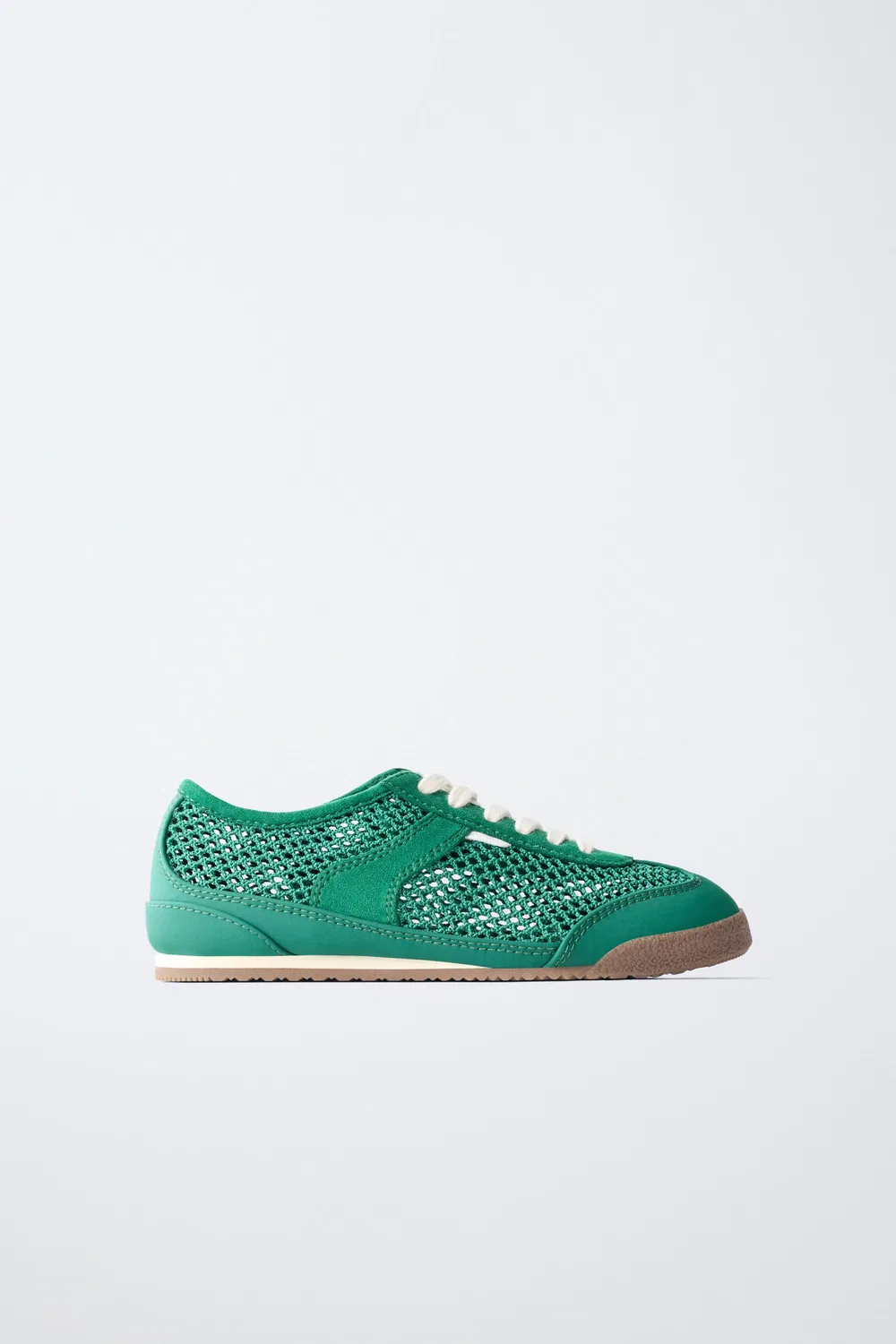 Сетчатые кроссовки ZARA, Green