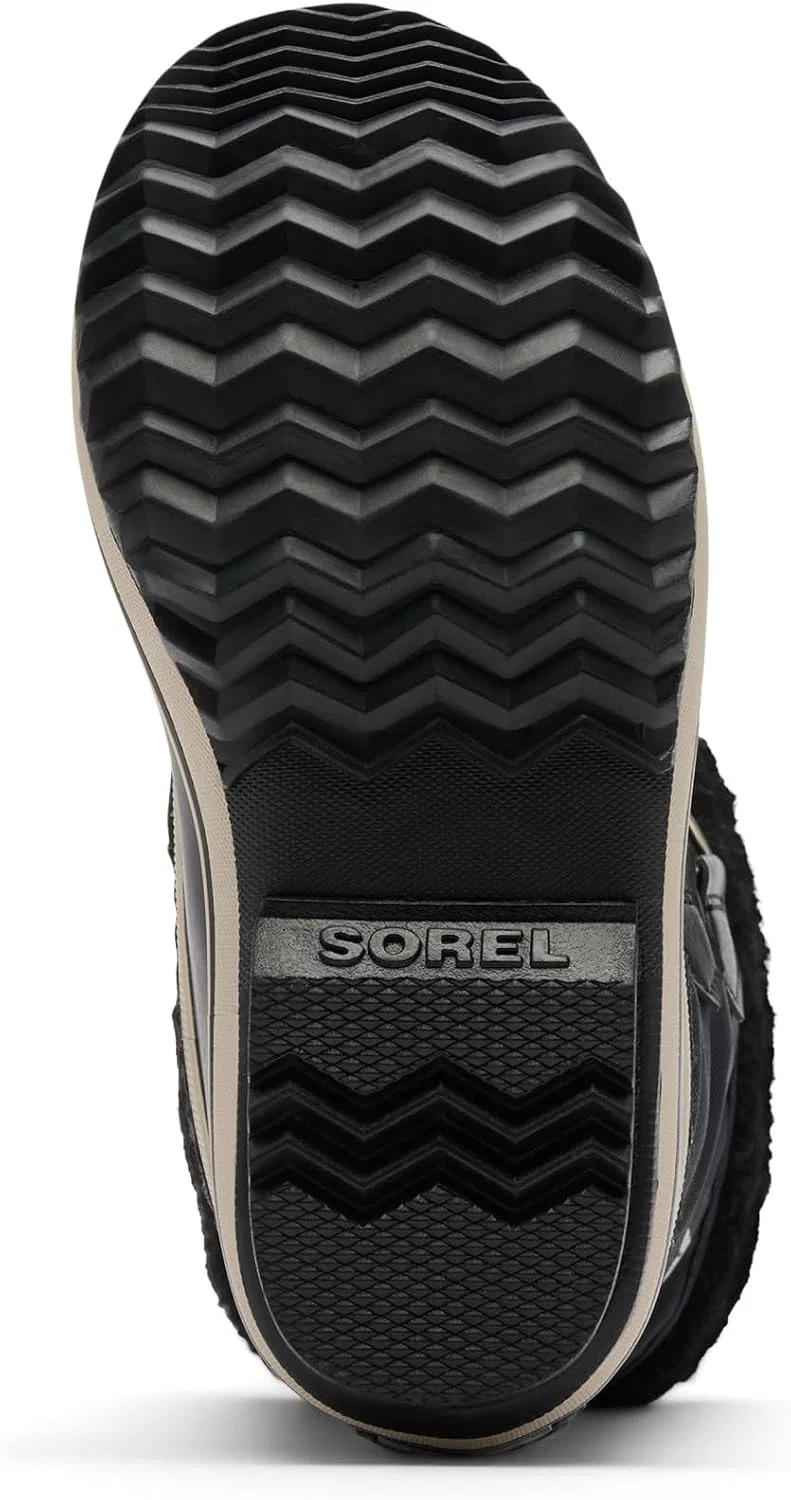 Детские снежные ботинки для девочек Yoot Pac SOREL, Black — фото 4