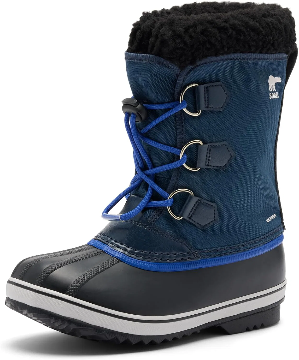 Детские снежные ботинки для девочек Yoot Pac SOREL, Collegiate Navy/Super Blue