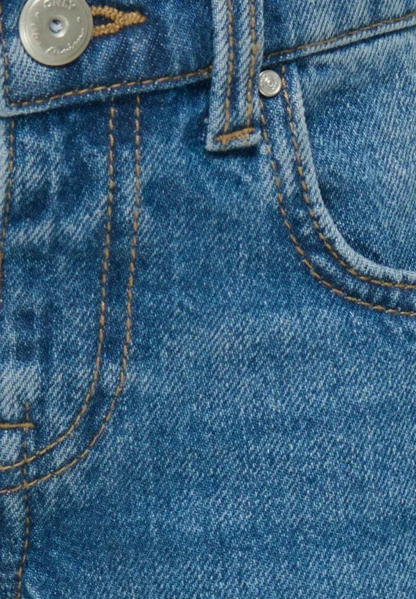 Брюки джинсовые Relaxed fit jeans Only Mini, medium blue denim, синий — фото 3