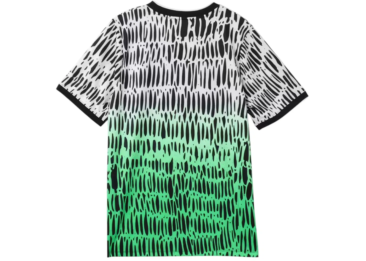 Мужская футболка с принтом Nike Nigeria x Slawn Dri-Fit Academy Pro Short-Sleeve Top, Black — фото 2
