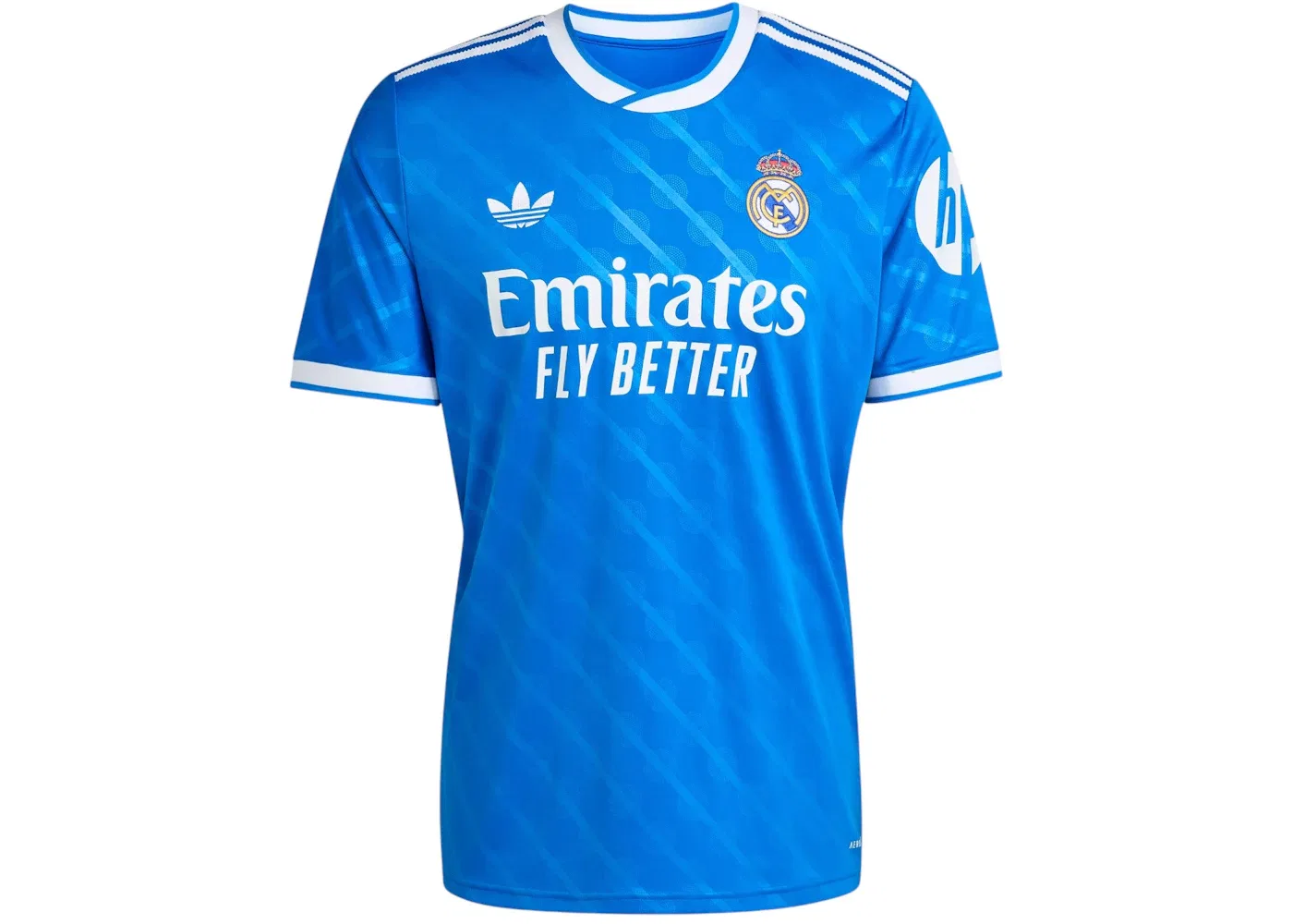 Мужская футболка с длинным рукавом Adidas Real Madrid 25/26 Third Jersey, Blue Bird