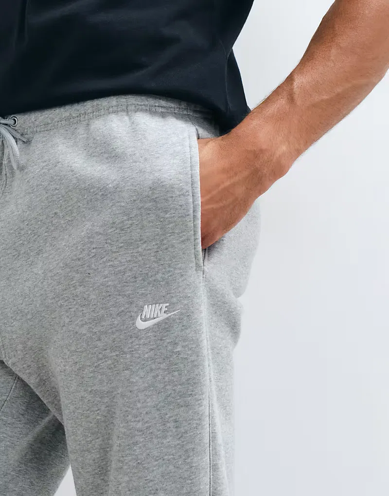 Джоггеры Club Nike, серый — фото 3