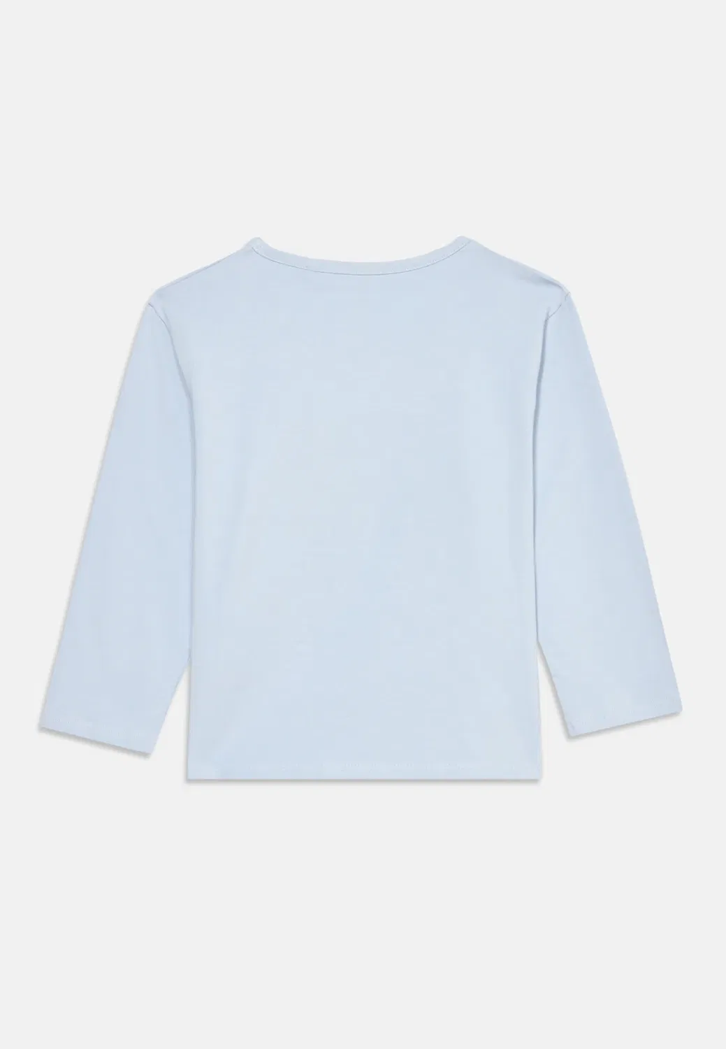 Nmfsoma frozen ls nreg top wdi - long sleeved top Name It, Blue — фото 4