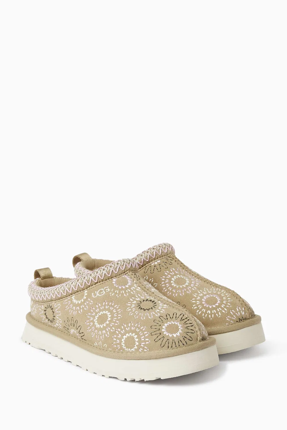 Тапочки UGG Tazz Sun Stitch, желтый