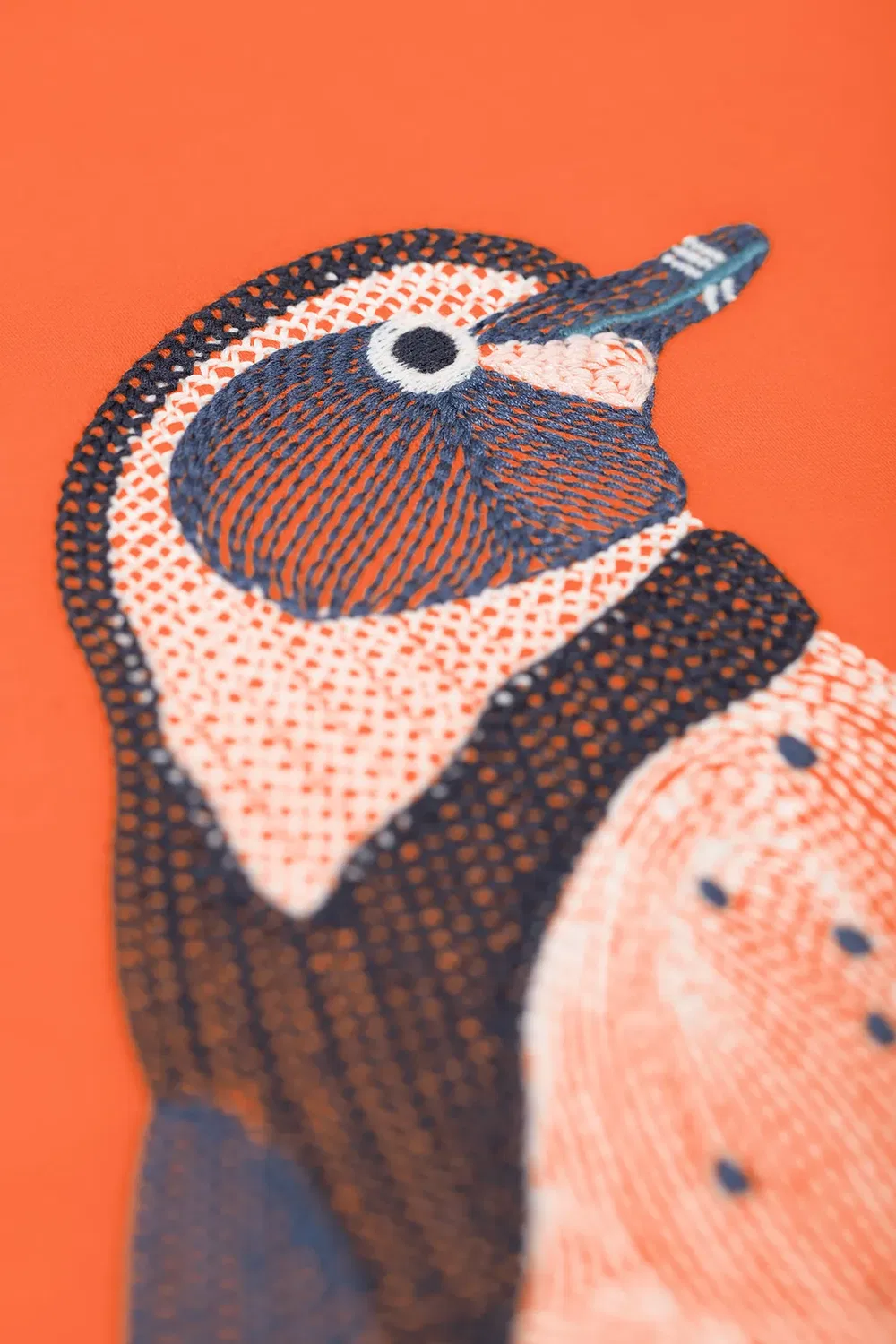 Женская футболка с вышивкой Adventure Frugi, Orange — фото 3