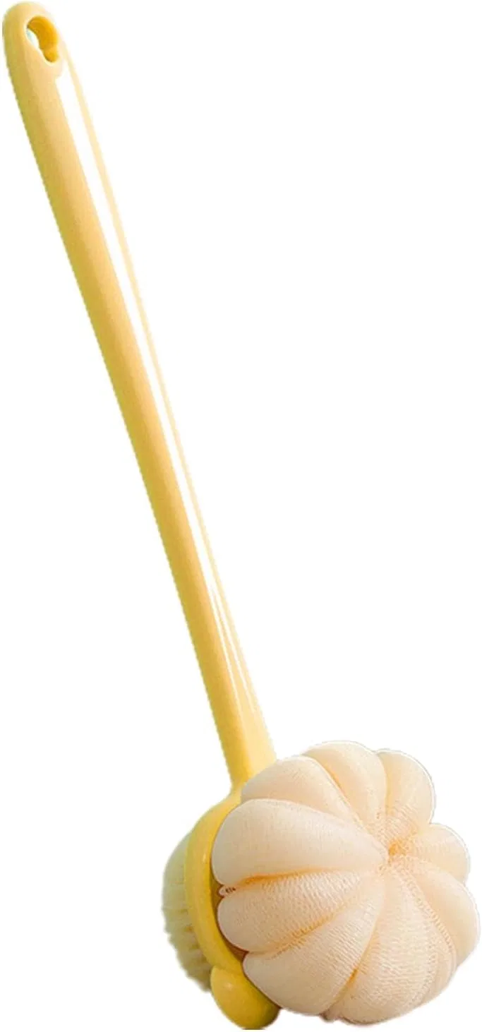 Щетка для спины двойная, с длинной ручкой, Yellow No-brand product